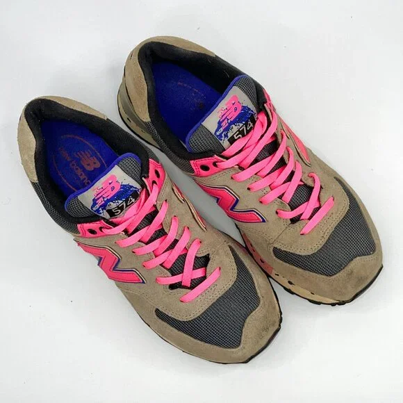 New Balance 574 Athletic Walking, Jogging Shoes - Picture 3 of 15